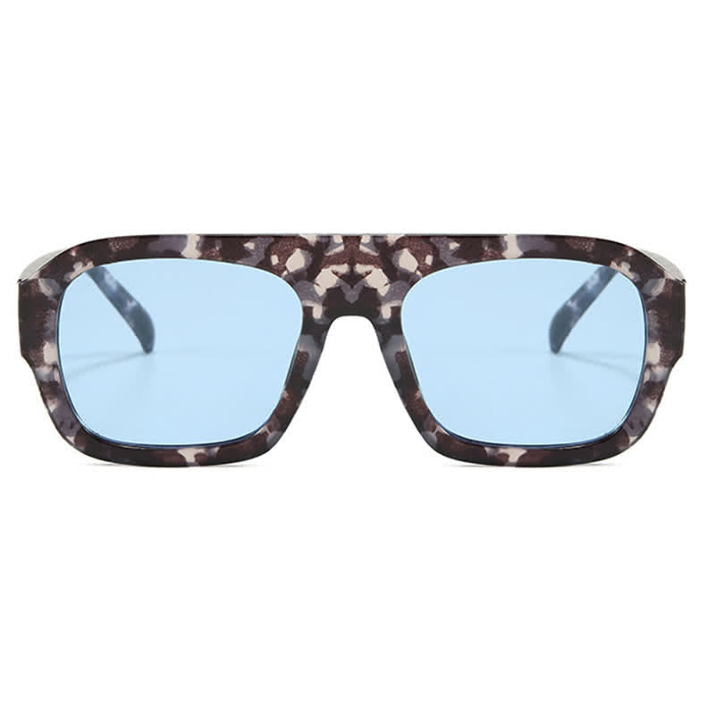 Square Large Frame Trendy Sunglasses
