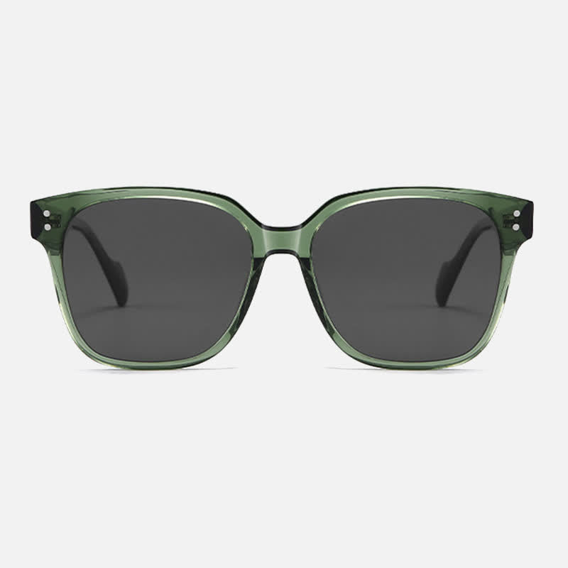 Hipster Unisex Square Frame Polarized Sunglasses