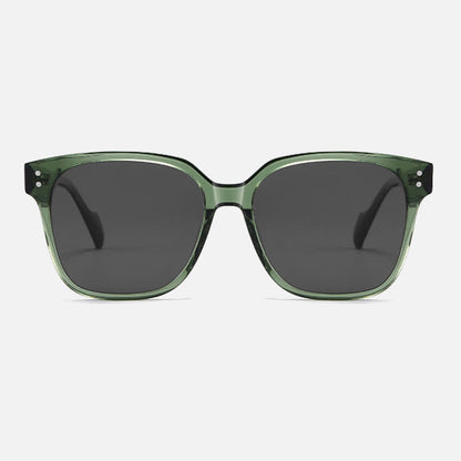 Hipster Unisex Square Frame Polarized Sunglasses