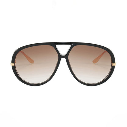 Fashion Double Bridges Aviator Sunglasses