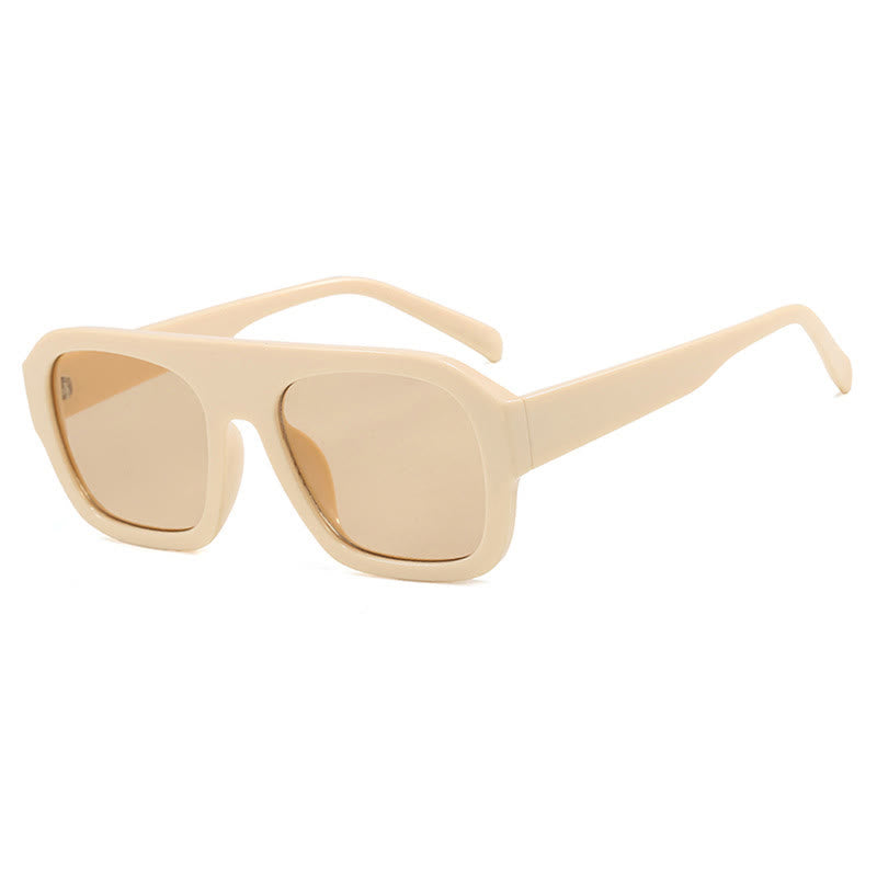 Square Large Frame Trendy Sunglasses