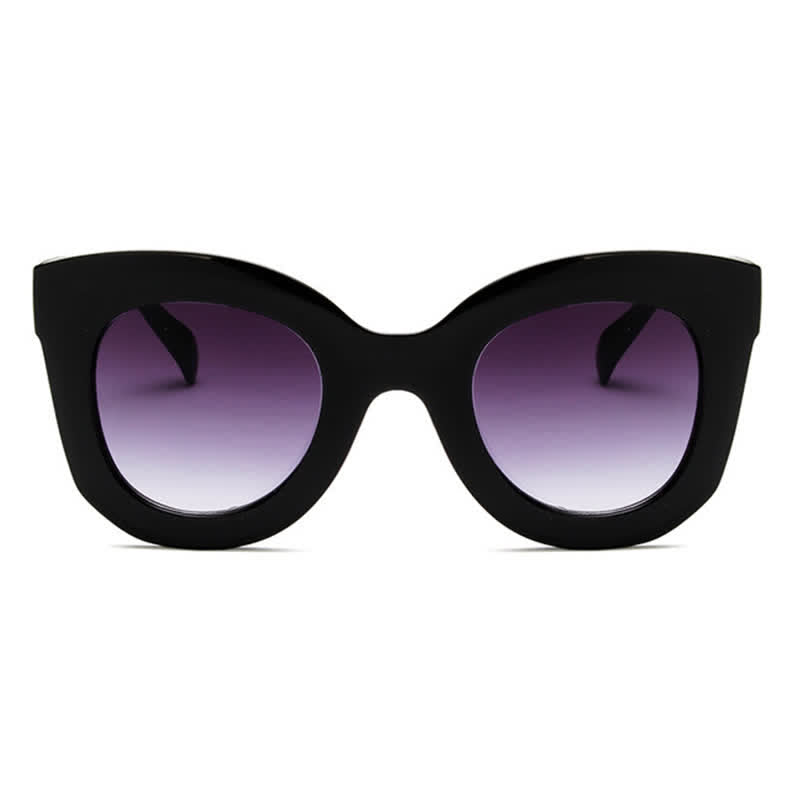 Vintage Square Frame Oversized Sunglasses
