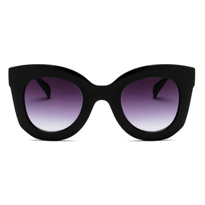 Vintage Square Frame Oversized Sunglasses