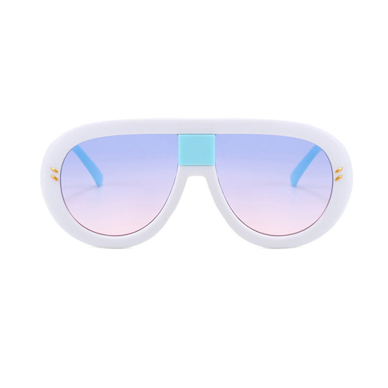 Oversized Fashion Aviator Sunglasses