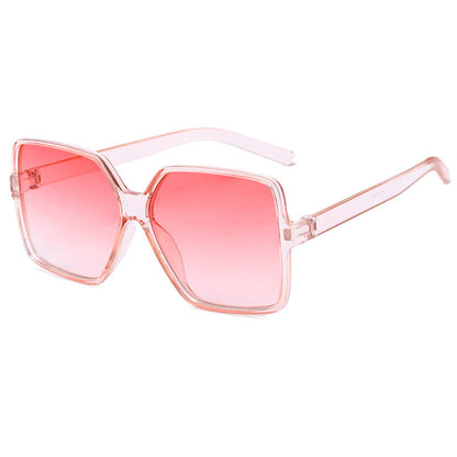 Square Frame Vintage Oversized Sunglasses