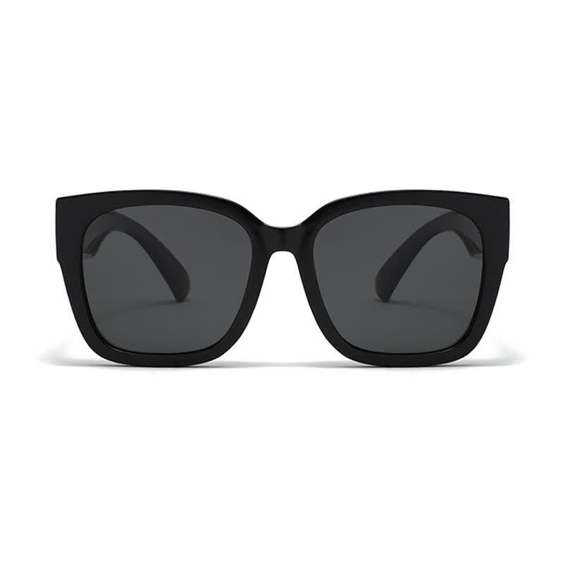 Fit Over Glasses Square Frame Polarized Sunglasses