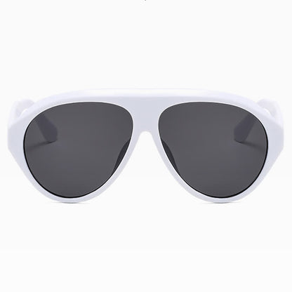 Hipster Oversized Frame Aviator Sunglasses