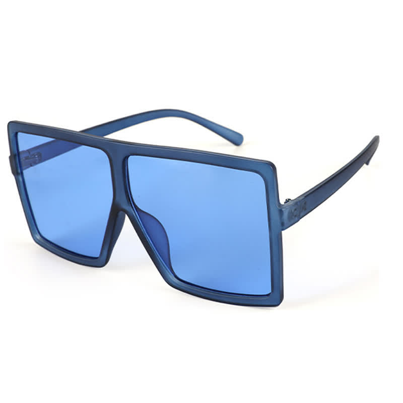 Square Oversized Frame Fashion Sunglasses