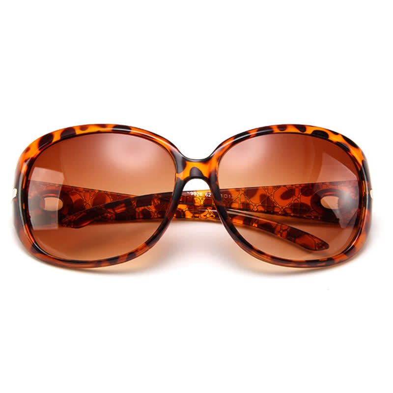 Vintage Oversized Square Frame Sunglasses
