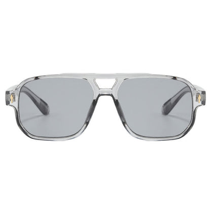 Square Frame Double Bridges Vintage Sunglasses