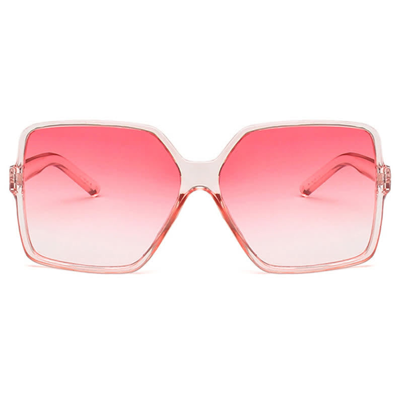 Square Frame Vintage Oversized Sunglasses