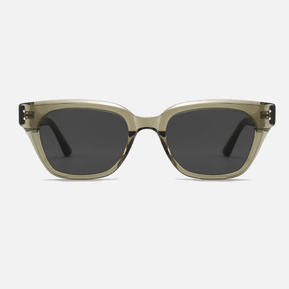 Hipster Classic Square Frame Sunglasses with Nylon Lenses