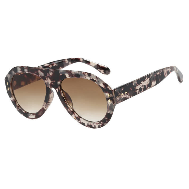 Women's Hipster Aviator Sunglasses