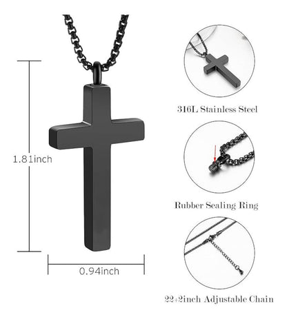 Cross Memorial Necklace – Keep Your Love Always Near