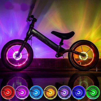 Rechargeable LED Bicycle Wheel Hub Lights