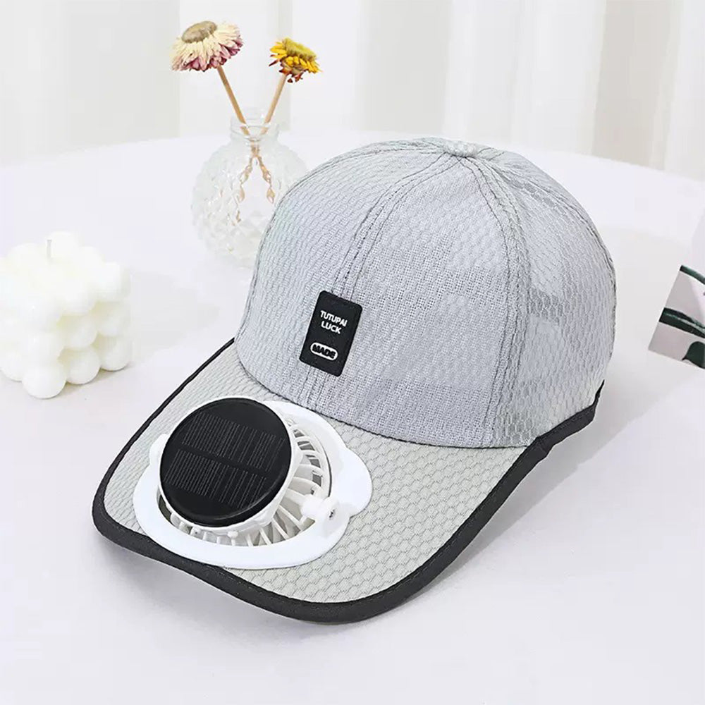 2026 Summer New Solar Powered Cooling Cap