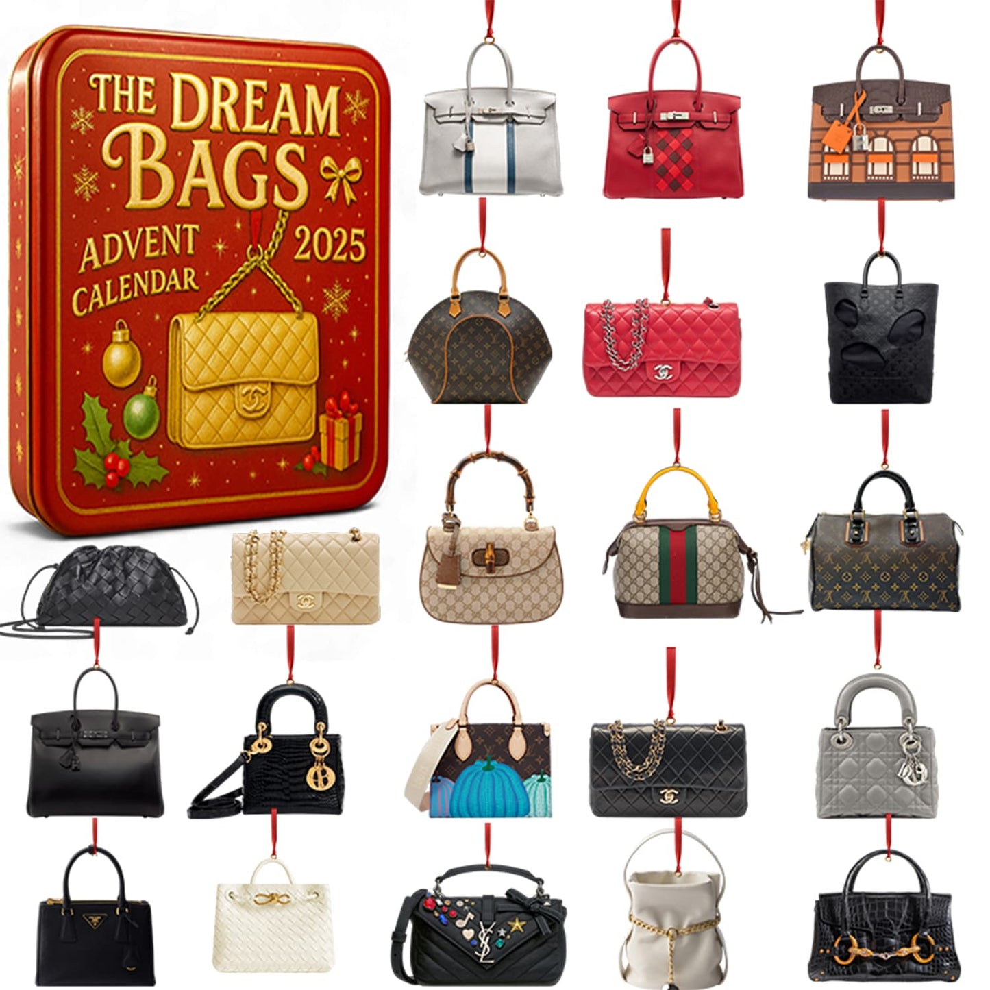 👜VIP FREE SHIPPING🎁Dream Bags 2025 Advent Calendar
