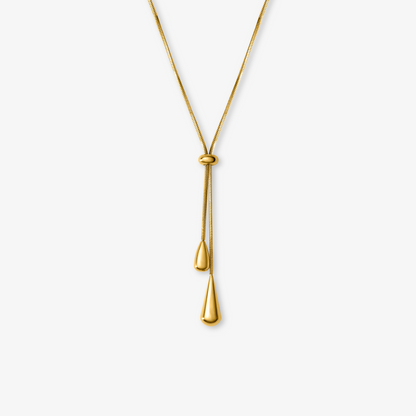 Teardrop Lariat Y-Chain Pendant