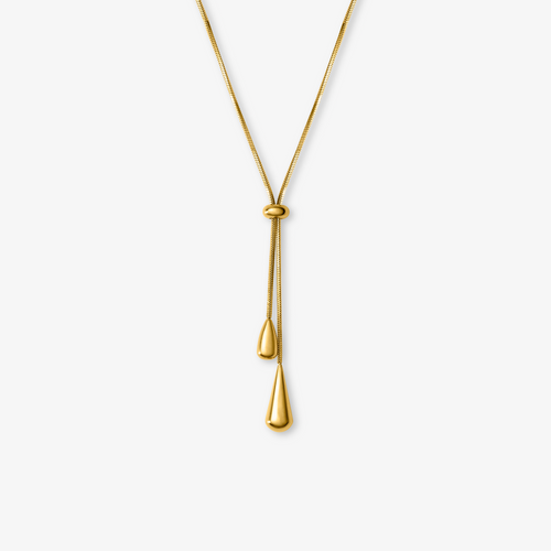Teardrop Lariat Y-Chain Pendant