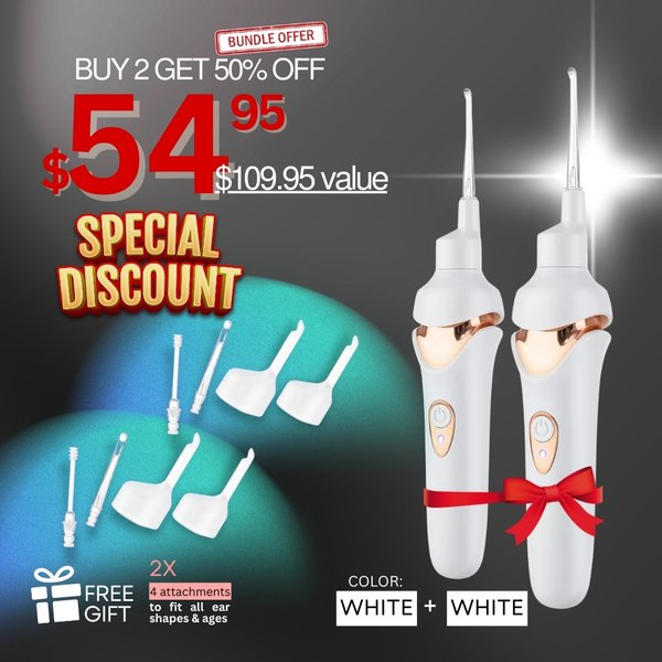 🔥Hot Sale🔥 Earwax Vacuum – Safe & Painless Ear Cleaning for the Whole Family