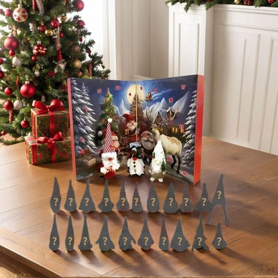 🎁FAST FREE SHIPPING🎅2025 Christmas Handcrafted Gnomes Advent Calendar