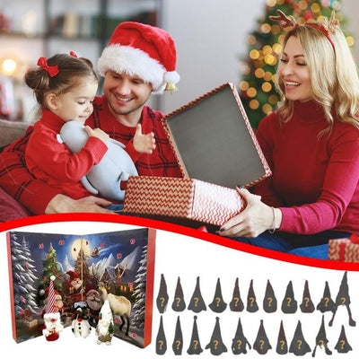 🎁FAST FREE SHIPPING🎅2025 Christmas Handcrafted Gnomes Advent Calendar