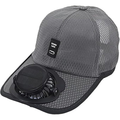 2026 Summer New Solar Powered Cooling Cap